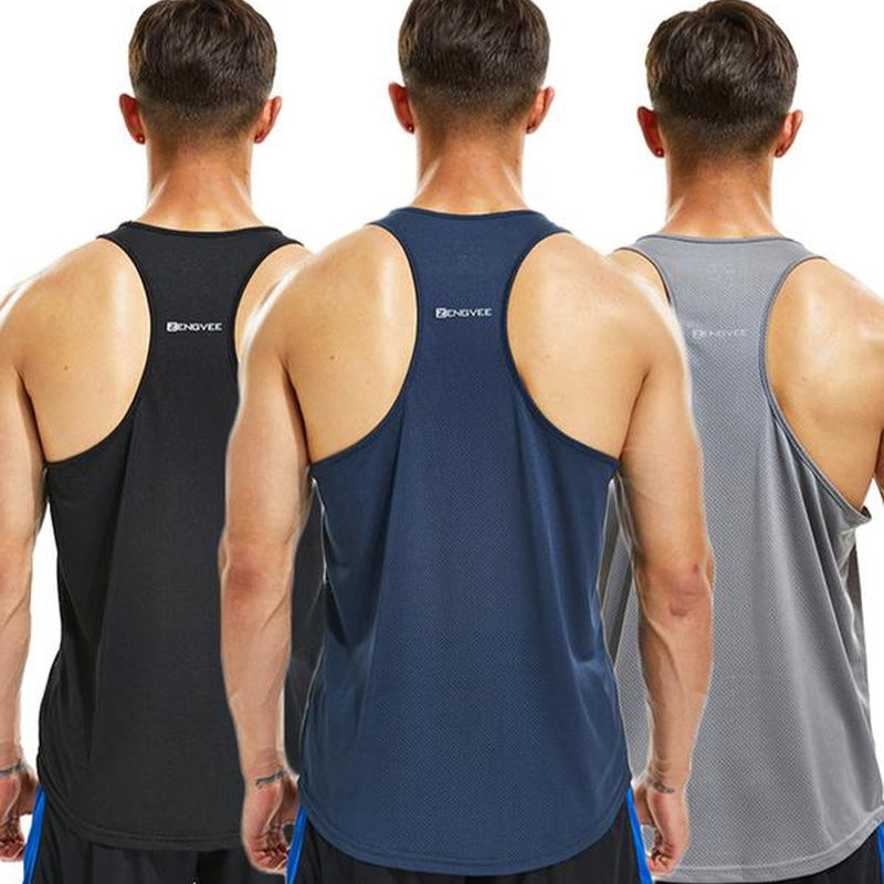 Round Neck Sports Racerback Tank Top