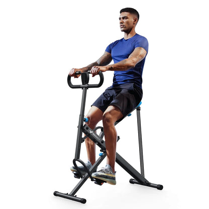 Compact Weight Support Squat Machine - 2-In-1 Glutes & Leg Exercise Trainer for Home Gym, 350 Lbs Capacity